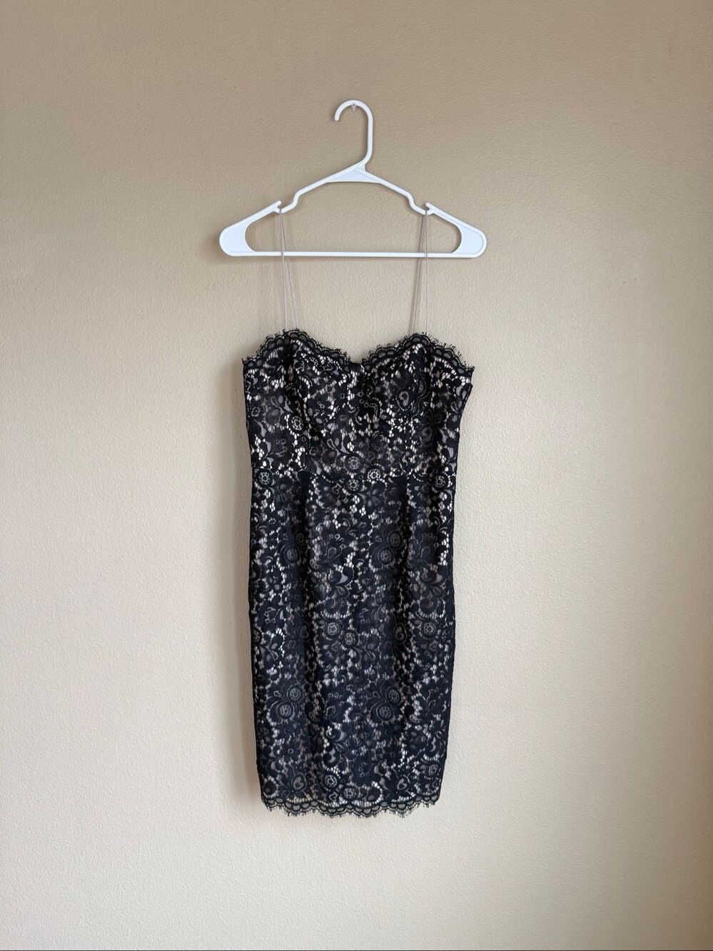 Likely Black Lace Overlay Dress - Picture 2 of 5
